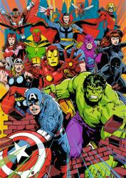 Trefl - Puzzle Premium Plus: Marvel Heroes - 1 000 piese