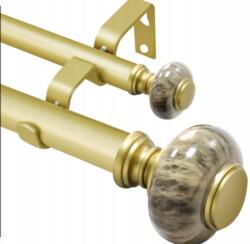  Függönykarnis arany 72-144 kihúzható sötét márvány díszítés r380 (B0B87R75B1)