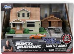 Jada Toys Игрален комплект Jada Toys Fast & Furious - Къщата на Дом Торето, с 2 коли (9333668314R00)