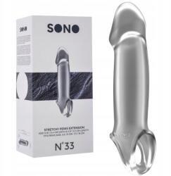 Sono Átlátszó péniszpárna No. 33 herepánttal Shots (SON033TRA)