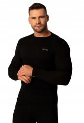 Spaio Merino hosszú ujjú melegítő felső fekete méret XL gyapjú (SP-M-AW24/25-050010105-050002-XL)