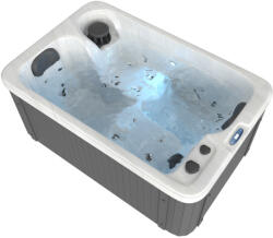 Sanotechnik SPLIT kültéri masszázsmedence, gyöngyházfehér (SPA30)