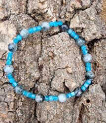 Természetesen Jó Sasszem-apatit ásvány karkötő és nyaklánc