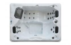 Sanotechnik DIABLO kültéri masszázsmedence, gyöngyházfehér