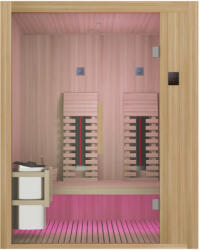 Sanotechnik ALASKA infra- és finn szauna kombináció, kétszemélyes