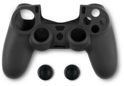 Spartan Gear Silicon Protector și cauciuc de protecție analogic PS4 - NEGRU