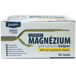 JutaVit szerves magnézium granulátum italpor 380mg/tasak 30 db