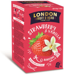 London Fruit & Herb Company eper vanília tea 20x 40 g - vitalora
