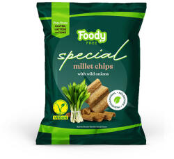 Foody gluténmentes special köles chips medvehagymával 45 g