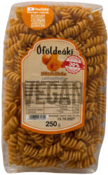Óföldeáki Tészta sütőtökös sárgarépás orsó 250 g - vitalora