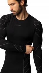 Spaio Fierce unisex termoaktív póló méret S, fekete-szürke (SP-U-BAZA-050010074-050014-S)