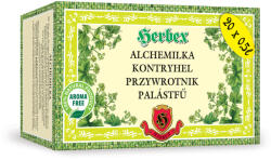 Herbex palástfű tea 20x3g 60 g - vitalora