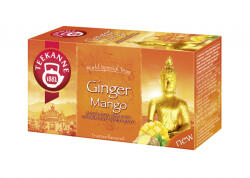 TEEKANNE ginger mangó ízű gyömbér tea 35 g - vitalora