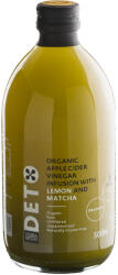 Deto bio szűretlen almaecet fúzió matcha teával és citrommal "anyaecettel" 500 ml - vitalora
