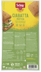 Schär gluténmentes ciabatta zsemle elősütött magvas 4x50g 200 g - vitalora