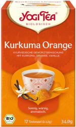 YOGI TEA bio tea kurkuma narancs 17x2g 34 g