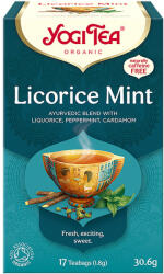 YOGI TEA bio tea édesgyökér menta 31 g
