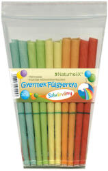 Naturhelix gyermek fülgyertya szivárvány 10 db - vitalora