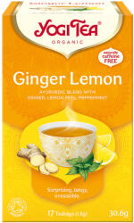 YOGI TEA bio tea citromos gyömbér 17x1, 8g 31 g