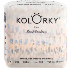 Kolorky Pelenka Kolorky Day Rainbows S 3-6 kg 25 db Eko a baba egészségéért