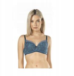 Nipplex Melltartó 70E push up csipkés szexi türkiz kék Nipplex