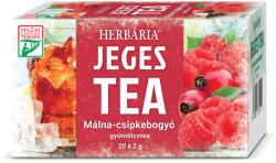 Herbária jeges tea málna-csipkebogyó gyümölcstea 20x2g 40 g - vitalora