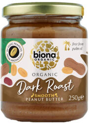 biona bio mogyoróvaj sötét pörkölésű krémes, tengeri sóval 250 g - vitalora