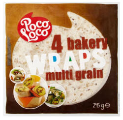 Poco Loco sok magvas lágy tortilla 245 g - vitalora