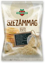 Naturfood szezámmag 200 g - vitalora