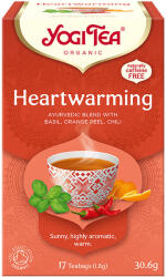 YOGI TEA bio tea szívmelengető 17x1, 8g 31 g