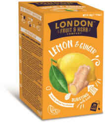 London Fruit & Herb Company citrom gyömbér tea 20x 40 g