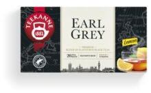 TEEKANNE fekete tea earl grey lemon 20x1, 65g 33 g