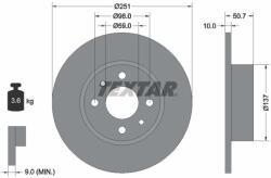 TEXTAR 92034203 Disc frana