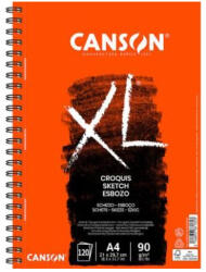 Canson Blokk Croquis Sketch XL A4 120k Spirál 90 g/m2