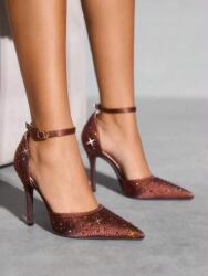  T34212 Shein Gazdagon Díszített Magassarkú Cipő (43) 36 (sx25042280629069329)