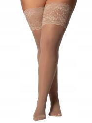 Mona Queen Size önálló harisnya Divine 30 den méret 7/8 alabástrom (MQ-W-CJ21-010020040-010245-7/8)