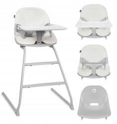 Lionelo Dalia etetőszék, 2 az 1-ben, 60kg-ig, szürke (montaż bez narzędzi, taca, regulowany, uchwyt)