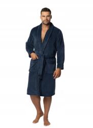 Envie Férfi köntös, flanel fleece, sötétkék, Size M/L (EN-M-NW24/25-020030076-020086-M/L)