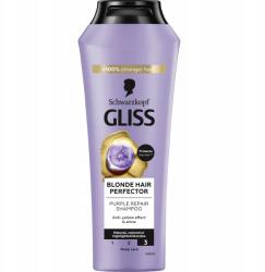 Schwarzkopf Lila Sampon Szőke Természetes Festett Hajra 250ML Gliss Tyúk (845569)