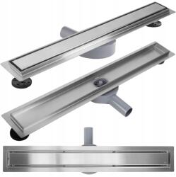 Rea Lineáris lefolyó Rea 60 Neox Pro Csiszolt acél Alacsony Forgatható (REA-G5807)