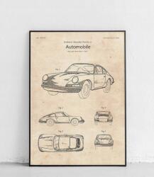  Porsche 911 poszter 40 x 50 cm
