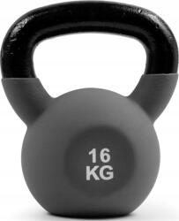 SMJ Sport Kettlebell Öntöttvas Súlyzó Gumírozott Ketla Funkcionális Gyakorlatokhoz 16kg (Kettlebell 16kg)
