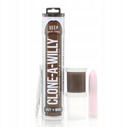Clone A Willy Clone-A-Willy Deep Tone Kit Önálló replika készlet, sötét árnyalat (763290078783)