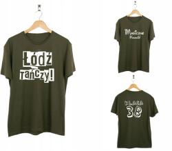 JHK Erdei Póló Zöld M-es, Saját Felirattal, Ajándékba Választható Betűtípussal