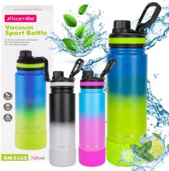 kamille Termosz Bögre acél nagy Termosz tea kávéhoz légmentesen záródó Kamille 720ml (KM2163)