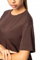  Spaio női pamut póló Urban csokoládébarna M-es méret (SP-W-SU25-050020056-050222-M)