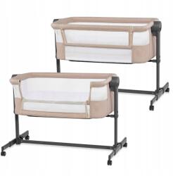 KinderKraft Nestee Up Utazóágy, összecsukható, bézs (KLNEE002BEG0000)