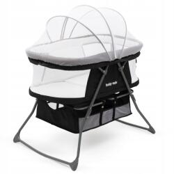 Baby Mix Utazóágy Baby Mix 70 x 92 fekete (56137)