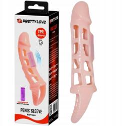 Pretty Love Vibráló péniszpárna Harrison herepánttal, elemmel működik (6959532333473)