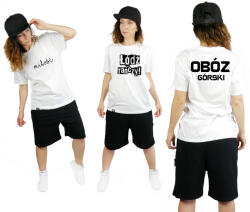 Ubieramyekipy Fehér Póló 128 Saját Felirattal Személyre Szabás Nyomtatás Pol Márka